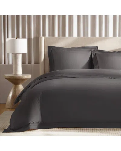 Pure Parima 500 Thread Count Certified Egyptian Cotton Yalda Comforter Set In Gray