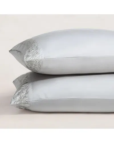 Pure Parima Ariane Pillowcase Set In White