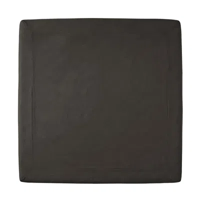 Pure Parima Black Ultra Percale Adjustable Fitted Sheet - Carbon