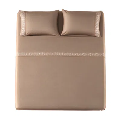 Pure Parima Brown Ariane™ Sheet Set - Copper