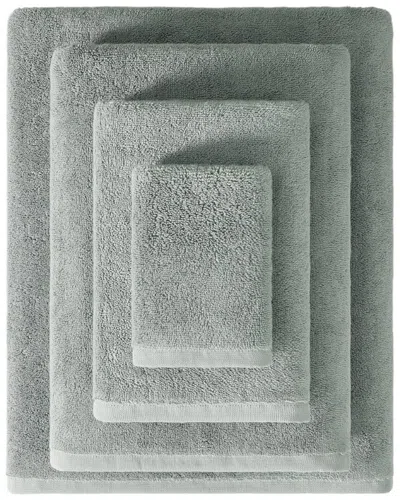 Pure Parima Egyptian Cotton Plush Towels In Green