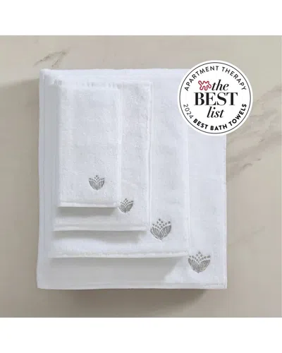 Pure Parima Egyptian Cotton Plush Towels In White