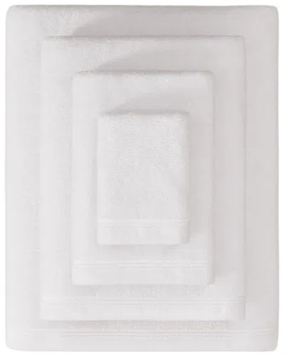 Pure Parima Egyptian Cotton Soft Border Towels In White