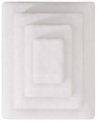 Pure Parima Egyptian Cotton Soft Border Towels In White