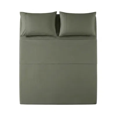 Pure Parima Green Ultra Percale Sheet Set - Olive