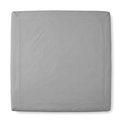 Pure Parima Grey Ultra Percale Adjustable Fitted Sheet - Steel In Gray