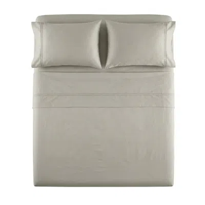 Pure Parima Neutrals Yalda Sheet Set - Linen