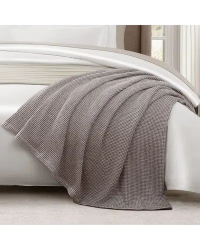 Pure Parima Organic Washed Waffle Blanket In Multi