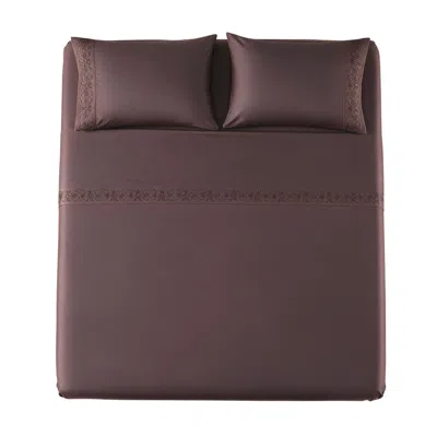 Pure Parima Purple Ariane™ Sheet Set - Raisin