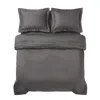 Pure Parima Silver Yalda Comforter Set - Charcoal In Silver