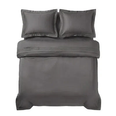 Pure Parima Silver Yalda Comforter Set - Charcoal
