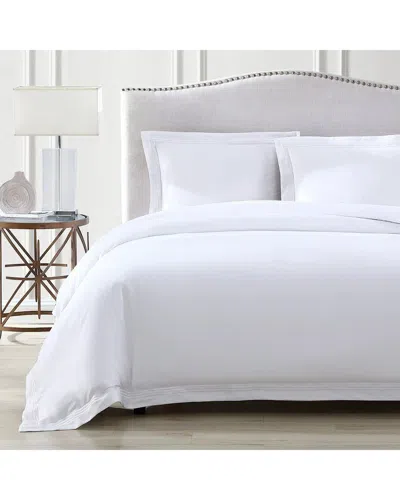 Pure Parima Triple Luxe Sateen Duvet Cover Set: Hotel Collection In White