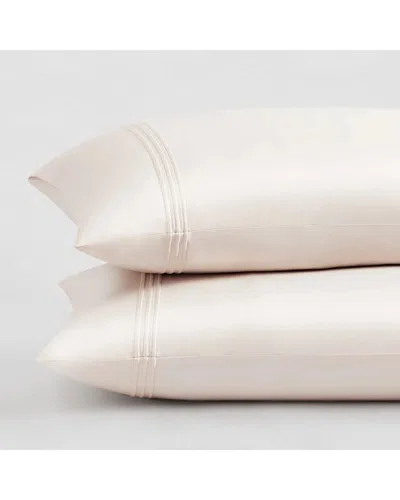 Pure Parima Triple Luxe Sateen Pillowcase Set: Hotel Collection In Neutral