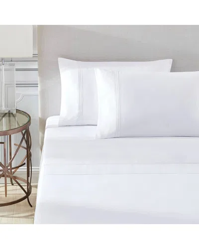 Pure Parima Triple Luxe Sateen Sheet Set: Hotel Collection In White