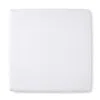 Pure Parima Ultra Percale Adjustable Fitted Sheet - White In White