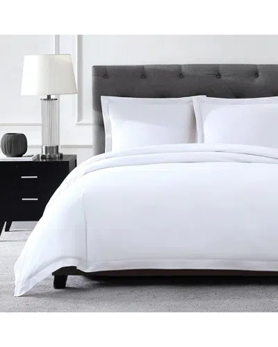 Pure Parima Ultra Percale Duvet Cover Set: Hotel Collection In White