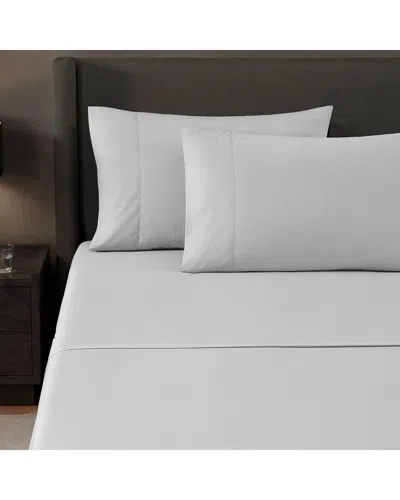 Pure Parima Ultra Percale Sheet Set: Hotel Collection In White
