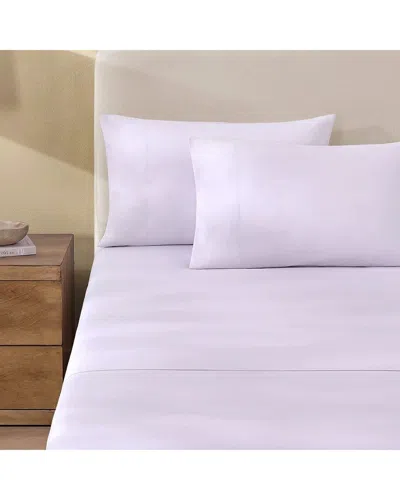 Pure Parima Ultra Percale Sheet Set: Hotel Collection In White