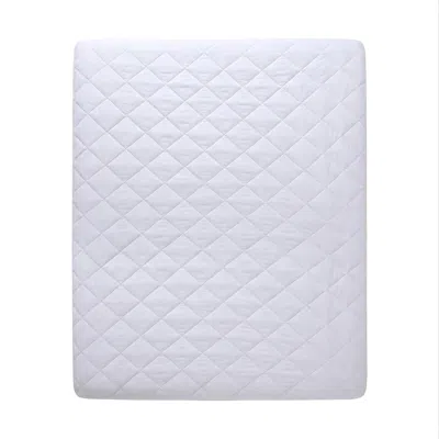 Pure Parima White Egyptian Cotton Percale Mattress Protector