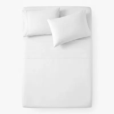 Pure Parima White Silken Sateen Tencel™ Sheet Set - Pearl
