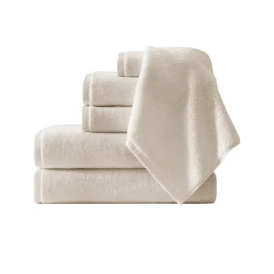 Pure Parima Yellow Egyptian Cotton Plush Towel Set - Ivory