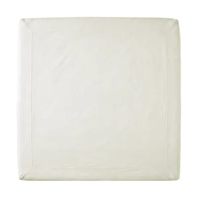 Pure Parima Yellow Purefect Fit Adjustable Sateen Fitted Sheet - Ivory In White