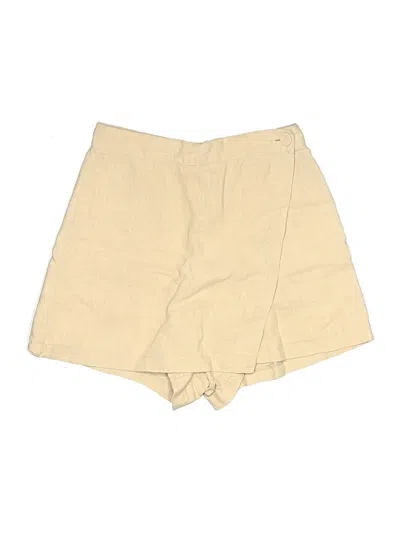 Pre-owned Pure Skort In Yellow