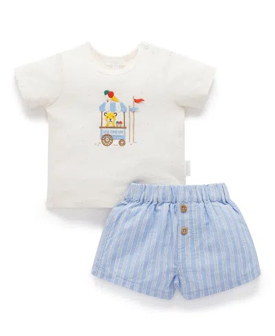 Purebaby Boys' Ice Cream Cart Set - Baby In Multi