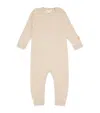 Purebaby Cashmere Cable-knit All-in-one In Neutral