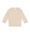 Purebaby Cashmere Cable-knit Sweater In Neutral