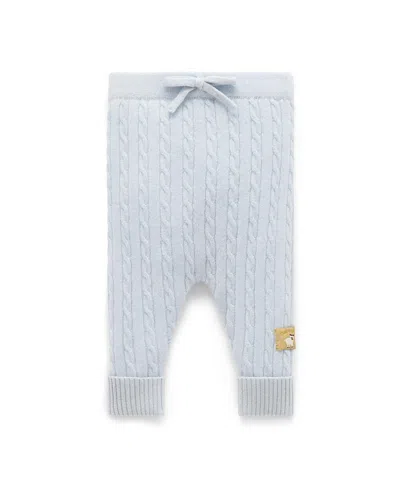 Purebaby Girls' Cashmere Leggings - Baby In Multi