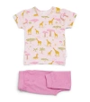 PUREBABY ORGANIC COTTON T-SHIRT AND SWEATPANTS SET (0-24 MONTHS)