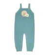 Purebaby Organic Cotton-wool Playsuit In Green