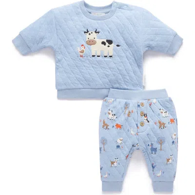 Purebaby Quilted Track Set