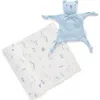Purebaby Stretch Swaddle & Comforter Gift Pack