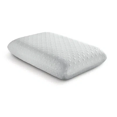 Purecare Memory Foam Medium Support Pillow In White