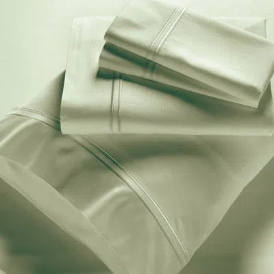 Purecare Premium Rayon From 400 Thread Count Bamboo Sateen Pillowcase In Sage