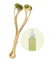 Purecode Vitasculpt Rejuvenating Bundle Set- Face Roller Unscented Argan Oil 30ml