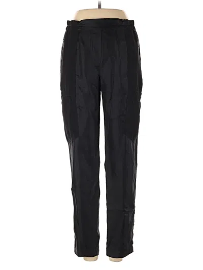 Pre-owned Puredkny Silk Pants In Black