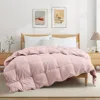 Puredown Lightweight White Goose Fiber Comforter