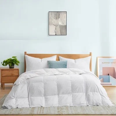 Puredown Power Lightweight Down Comforter In White