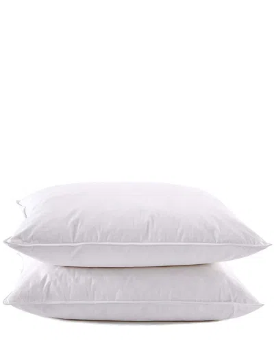 PUREDOWN PUREDOWN WHITE GOOSE FEATHER AND DOWN PILLOW PACK