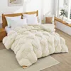 Puredown Winter Down Comforter With 300 Tc Organic Cotton Fabric