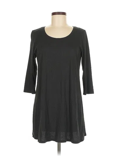 Pre-owned Purejill 3/4 Sleeve T-shirt In Gray