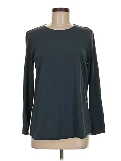 Pre-owned Purejill 3/4 Sleeve T-shirt In Gray