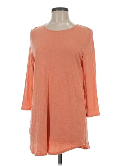Pre-owned Purejill 3/4 Sleeve T-shirt In Orange