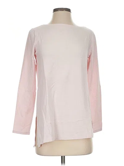 Pre-owned Purejill 3/4 Sleeve T-shirt In Pink