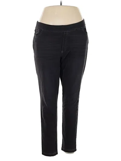 Pre-owned Purejill Active Pants In Black