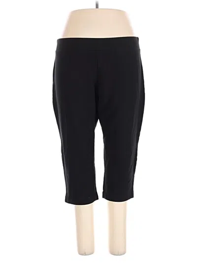 Pre-owned Purejill Active Pants In Black