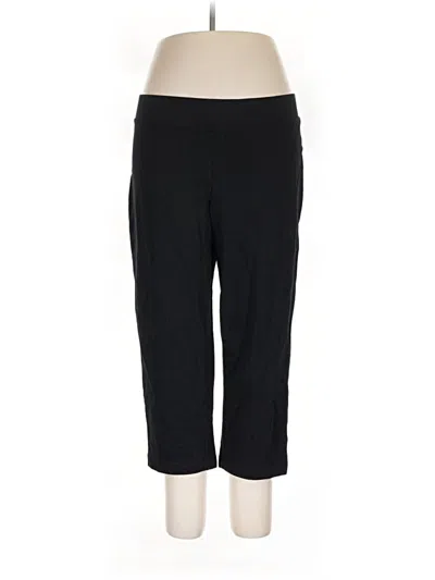 Pre-owned Purejill Active Pants In Black